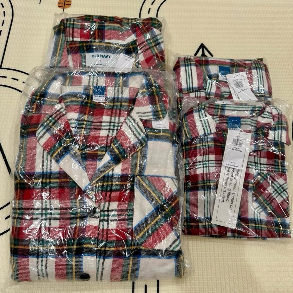 Old Navy Family Matching Pajamas Bundle
